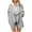 Gray, variant on Lovskoo 2024 Cardigan Sweaters for Women Open Front Lapel Collar Loose Long Sleeve Cardigan Beige