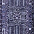 thumbnail image 1 of Ahgly Company Indoor Square Abstract Blue Modern Area Rugs, 6' Square, 1 of 4