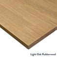 thumbnail image 5 of Desky Dual Rubberwood Sit Stand Desk - Red Walnut / 60 X 30 Inches / Matte Black, 5 of 10