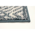 thumbnail image 5 of eCarpetGallery Modern Living Room Area Rug, 7'10" x 10'2", Petrol-Silver, Ember, 5 of 9