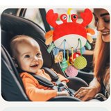 Pull Rope Crib Bell Rattle - Newborn Soothing Toy for Stroller Baby ...