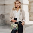 thumbnail image 2 of KUIFORTI Hummingbird Leather Crossbody Bags Easy to Carry Comfortable Woman Shoulder Bag Handbags Durable Purse Shoulder Bags with Chain Strap for Camping Parties, 2 of 6