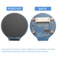 thumbnail image 5 of 1.28Inch Round Display LCD Screen Module GC9A01 SPI Communication RGB 65K Color Support for Raspberry, 5 of 9