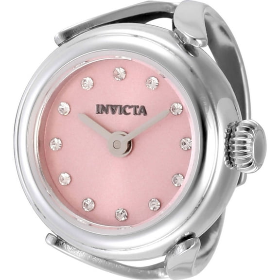 Invicta 49072 Women's Mini Angel Pink Dial Stainless Steel Watch
