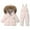 White, variant on Kids Winter Warm FauxHooded Snowsuit Outfits, Winter Kids 2-Piece Ski Outfits 1-6 Years Winter Kids 2-Piece Puffer Down Snowsuit Boys Girls 2-Piece Ski Suit 1-6 Years, White 12-18 Months
