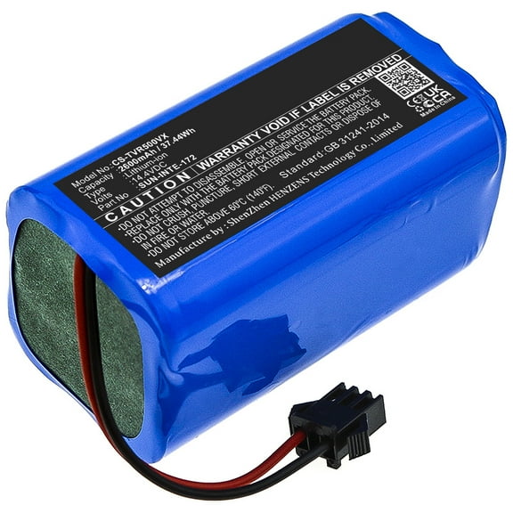 Replacement Battery for Ionvac SmartClean 2000,2600mAh