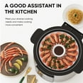 thumbnail image 3 of EDX 6 Quart Instant Pressure Cooker Electric 7-in-1 Multi-Function & Stainless Steel Pot, 3 of 8