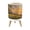 Color 3, variant on Small Trash Can with Lid Peaceful Lake Sunset Mountains Daisy Flowers 1.8 Gallon Dog Proof Trash Can Round Garbage Can Waste Bin Wastebasket for Bathroom Bedroom