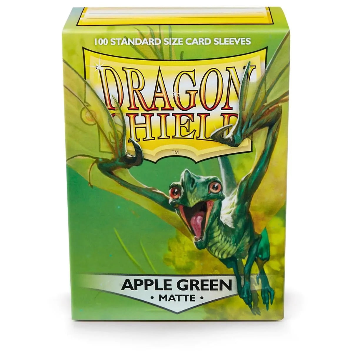 Dragon Shield Matte Green Apple 100 Protective Sleeves