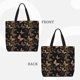 thumbnail image 2 of Easygdp Modern Golden Butterfly Bolsa Tote para Mujer, Bolso de Hombro para Trabajo, Playa, Viajes, Compras y Supermercado, 2 of 7