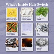 Hair Switch - Supplements for Hair and Scalp - Biotin, Zinc, Selenium, and More - Hair Activation Formula for Men and Women
