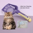 thumbnail image 3 of Long Handle Cat Litter Shovel - Smooth Edge Poop Scooper for Large Area Pet Litter Cleaning, 3 of 8