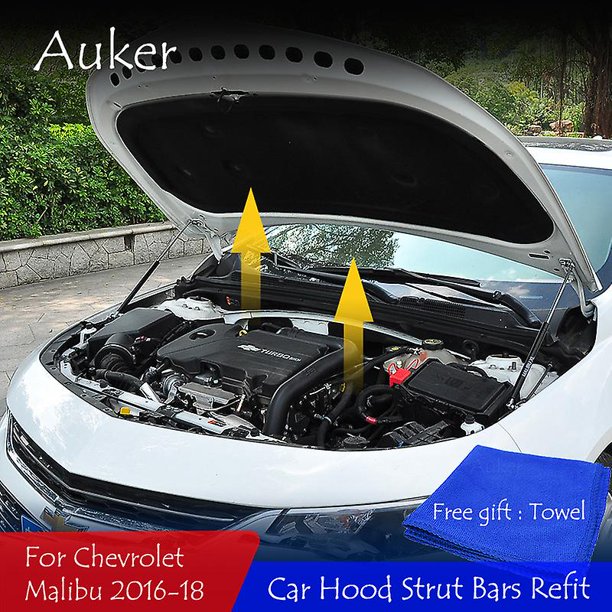 For 2016-2020 Chevrolet Malibu Car Refit Bonnet Hood Gas Shock Lift Strut Bars Support Rod Car-styling