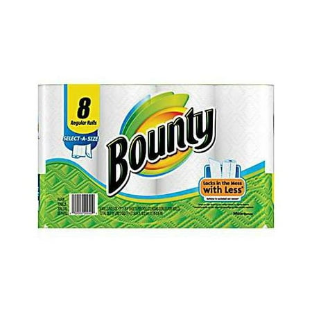 Bounty Regular Roll Paper Towels, 11 X 11, White, 77 Sheets/roll PGC81531