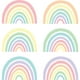Patel Pop Mini Decorazioni Arcobaleno, 36 Pezzi, 6 Colori, Dimensione Circa 6,7 Cm, Per Aula, Lavoretti E Giochi Educativi - 3
