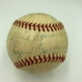 thumbnail image 3 of Kid Nichols Ty Cobb Jimmie Foxx Cy Young Tris Speaker HOF Signed Baseball PSA, 3 of 11