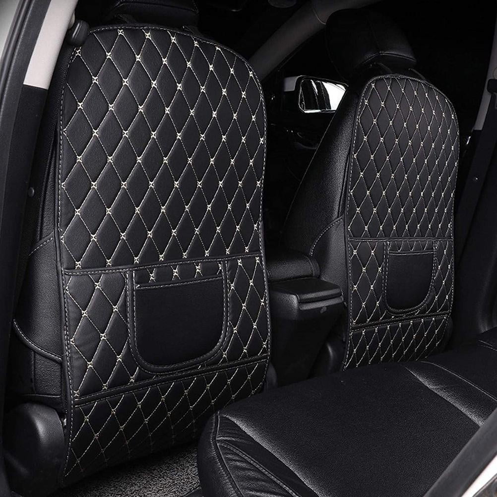 Whatyiu 58 x 43cm Durable and Waterproof General Car Seat Back Protector Car Seat Anti Kick Child Mat 