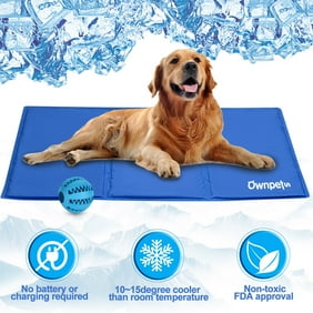 Ownpets Pet Self Cooling Gel Pad Cooling Mat W Pet Toy Ball