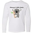 thumbnail image 3 of Inktastic Mommy's little Koala Long Sleeve Youth T-Shirt, 3 of 5