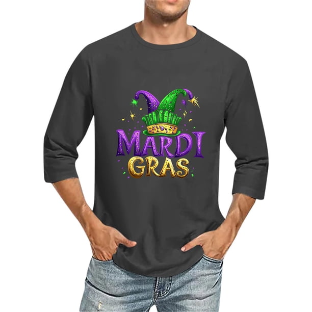 Camisas de Manga Larga para Hombres Imprimir Casual Cuello Redondo Blusa de Manga Corta, Camisas de Lino para Hombres