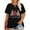 A-Black, variant on Anbech Merry Christmas Plus Size Shirts for Women Oversized T-Shirt Graphic Chrsitmas Tees Short Sleeve