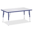 thumbnail image 2 of Rectangle Activity Table - 30" X 48", E-height - Freckled Gray/Blue/Gray, 2 of 3