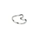 thumbnail image 1 of Minnieouse Anillo de mujer con forma ondulada de aleación de plata anillos simples decoración novia niñas dama joyería para citas fiesta decorativa Ropa, zapatos y accesorios Miscelánea Talla 9 Minnieouse AP013578-02, 1 of 6