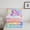 Watercolor Q, variant on Erosebridal Cute Unicorn Bedding Sets Twin With Comforter, Initial Printed G Duvet Insert, Rainbow Galaxy Comforter Sets Twin Size, Microfiber Bedroom Decorative,2Pcs Reversible