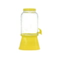 thumbnail image 3 of Gibson Home 13094802RR Chiara 2 GL - Glass Lid & Metal Base - Yellow - Mason Beverage Dispenser, 3 of 5