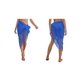 thumbnail image 3 of Pareos de Playa Bohemios para Mujer, Pareos de Transparente para Bikini, Faldas para Trajes de Baño. Azul Talla Única, 3 of 8