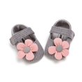 thumbnail image 4 of Infant Baby Boys Girls Slippers Cozy Fleece Booties Soft Bottom Warm Cartoon Socks Newborn Crib Shoes, 4 of 7