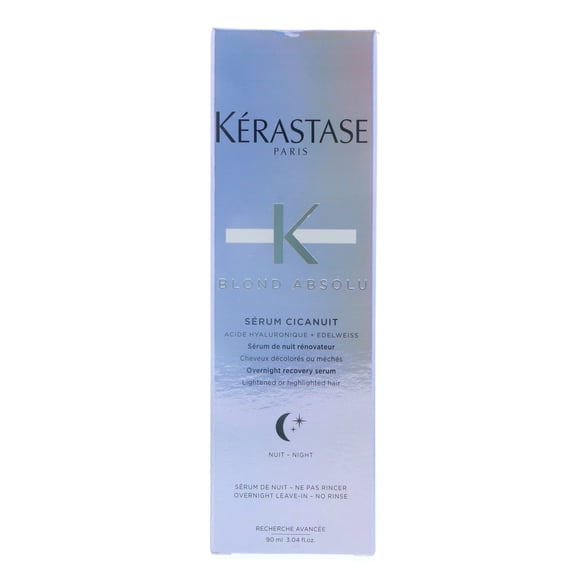 Kerastase Blond Absolu Serum Cicanuit Overnight Recovery Serum, 3.04 oz