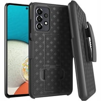 Case Belt Clip for Samsung Galaxy A53 5G Phone - Holster Swivel Cover Kickstand Armor Combo K6E for Samsung Galaxy A53 5G