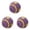 Purple 3PCS, variant on Pet Chew Toys For Dogs Durable Latex Toys With Round Shape Perfect For Indoor And Outdoor