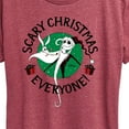 thumbnail image 3 of The Nightmare Before Christmas - Scary Christmas Everyone - Women's Short Sleeve Graphic T-Shirt, 3 of 5