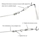 thumbnail image 5 of Tendedero portátil de 20 pies/6 m, resistente al viento, antihundimiento, cuerda para ropa con cable de acero inoxidable, sistema retráctil, cuerda de lavandería resistente para, 5 of 8