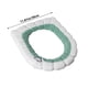 thumbnail image 4 of Funda para asiento de inodoro, suave, gruesa y cálida, lavable, de tela de fibra. Almohadillas reutilizables, fáciles de instalar y limpiar., 4 of 7