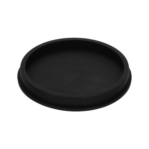 Silicone Hole Plug, Waterproof Round Rubber Stoppers T-Shaped Sealing Plugs Pipe End Caps Fit 180mm/7.09" Hole for Coating Plating, Black