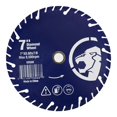 thumbnail image 1 of 7" Diamond Edge Cut Off Wheel Metal Steel Iron Stainless Abrasive 7/8" Arbor, 1 of 1