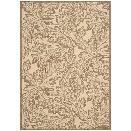 Safavieh SAFAVIEH Outdoor CY2996-3001 Courtyard Natural / Brown Rug Shop Safavieh at Walmart. Save Money. Live Better. Courtyard Rug Collection Easy-Care All-Weather Carpets Safavieh?s Courtyard collection was created for today?s indoor/outdoor lifestyle. These beautiful but practical rugs take outdoor decorating to the next level with new designs in fashion-forward colors  and patterns from classic to contemporary. Made with enhanced material for extra durability  Courtyard rugs are pre-coordinated to work together in related spaces inside or outside the home. Safavieh developed a special sisal weave that achieves intricate designs that are so easy to maintain  you simply clean your rug with a garden hose.