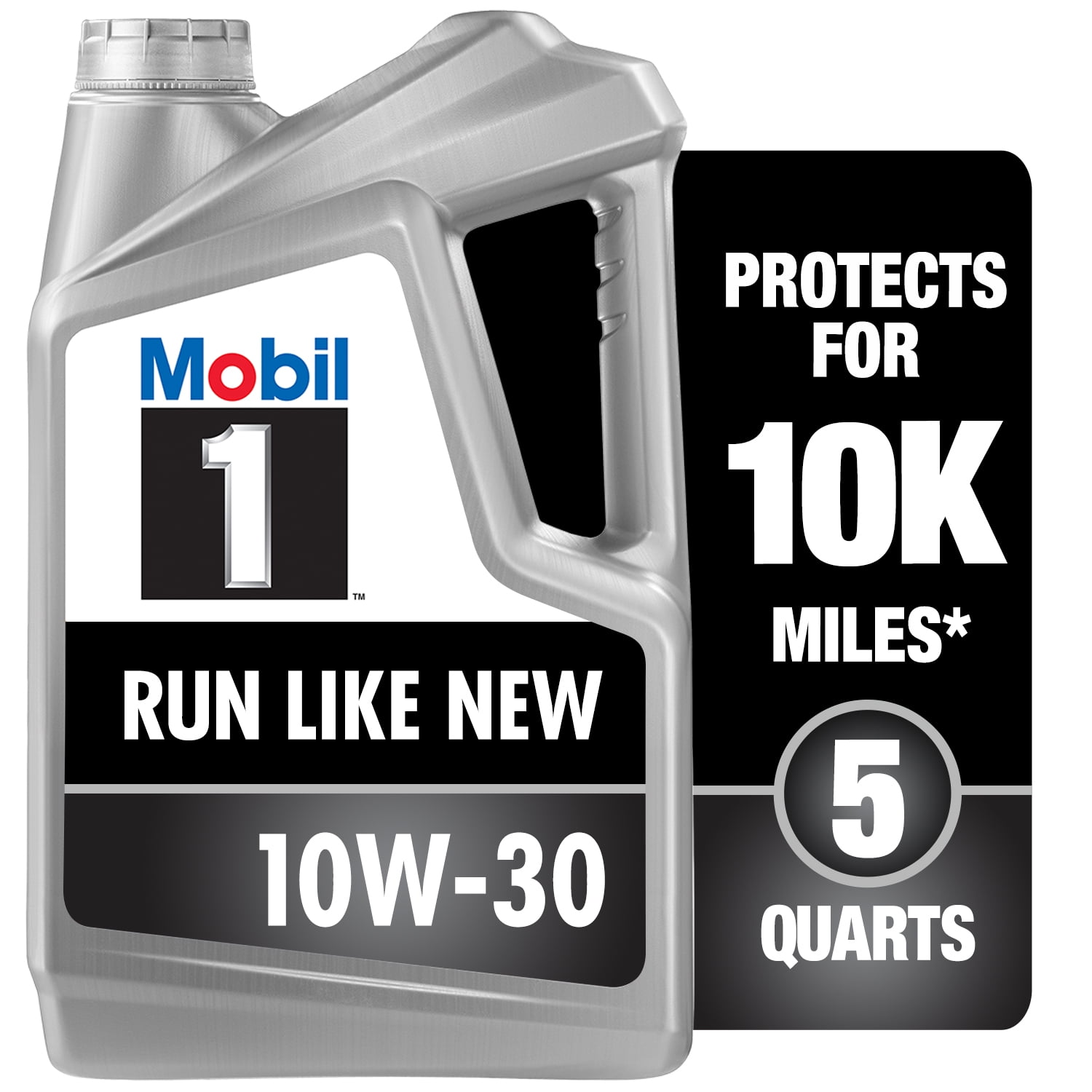Mobil 1 Advanced Full Synthetic Motor Oil 10W-30, 5 qt