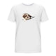 thumbnail image 5 of Tops para hombre, blusas y camisas de manga corta con cuello redondo para hombre, camiseta deportiva informal con estampado de corazones a la moda para hombre, blusa de poliéster de manga corta con cu, 5 of 5