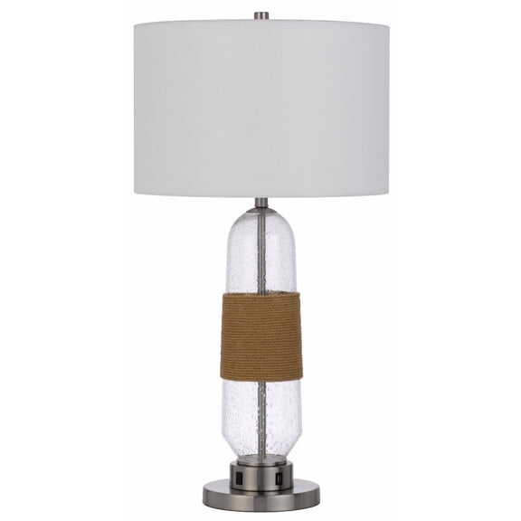 BO-3127TB-Cal Lighting-Everett - 1 Light Table Lamp In Contemporary Style-32.5 Inches Tall and 17 Inches Wide