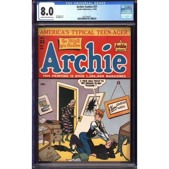 Archie Comics #21 - CGC 8 Comic Book