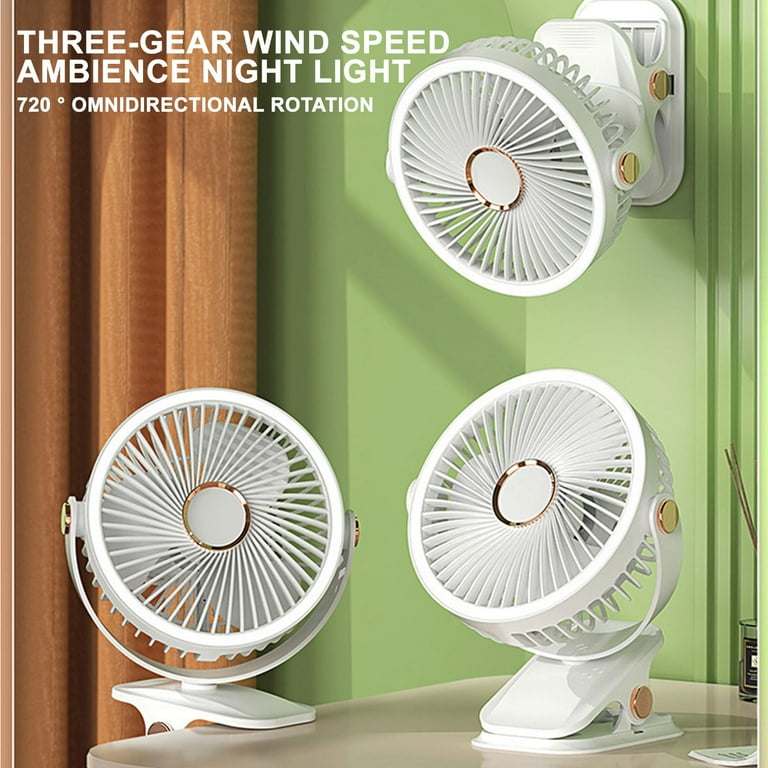 Clip-on Fan, 2024 Desktop Clip-on Handheld Small Fan Student Clip-on Fan, 2024 Desktop Clip-on Handheld Small Fan Student
