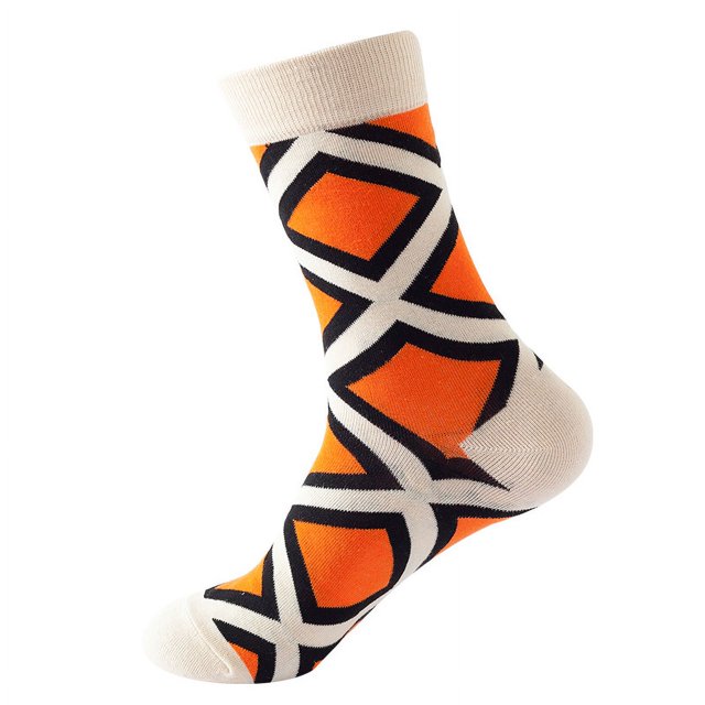Calcetines hasta la mitad de la pantorrilla de algodón para hombre y mujer, calcetines de moda de primavera y verano
