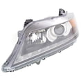thumbnail image 3 of Left Driver Side Headlamp Assembly Compatible with 2013-2015 Honda Accord Ex-L Coupe 3.5L Halogen Clear Lens H11 HB3 OEM 33150-T3L-A01 DRL LED Direct Fit Replacement ABS Plastic Housing, 3 of 3