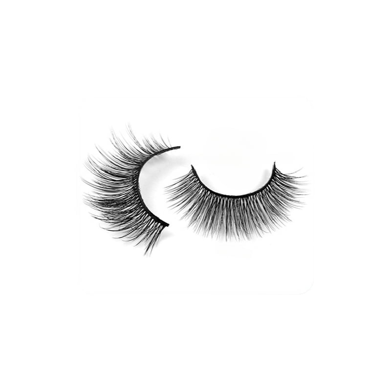 Individually Packaged Pre-Blanched Curly Natural Thick Eyelashes, 5 Pairs