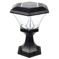 thumbnail image 1 of Garden Post Light Black Solar Power Waterproof for Yard Pathway 1Pcs 11x7.7in, 1 of 8