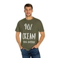 thumbnail image 4 of 90 Cream 10 Coffee Introvert | Sarcasm | Coffee Lover Gift | Funny Coffee Unisex Garment-Dyed T-shirt, 4 of 4
